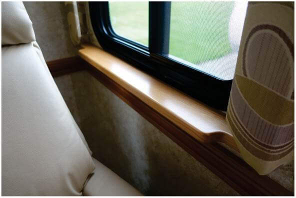 Custom window sill